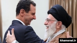 بشار اسد روز دوشنبه در تهران با علی خامنه‌ای دیدار کرد.