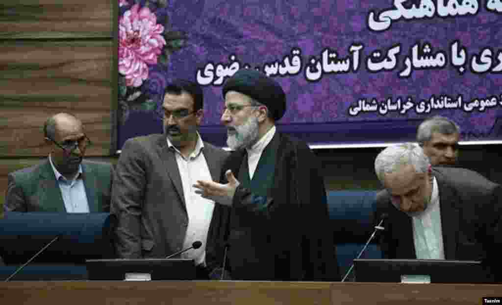 از سال ۹۴ اما به موازات زندگی قضایی، زندگی سیاسی او نیز وارد مرحله تازه‌ای شد. رئیسی ۱۷ اسفند ۹۴ با حکم علی خامنه‌ای به عنوان تولیت آستان قدس رضوی انتخاب شد.