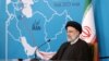 ابراهیم رئیسی در مراسم امضای توافق احداث قطعهٔ راه‌آهن رشت-آستارا 