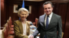 Von der Leyen i Kurti u Atini, Grčka, 21. avgust 2023.