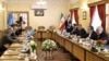 دیدار رافائل گروسی، مدیرکل آژانس بین‌المللی انرژی اتمی با محمد اسلامی، رئیس سازمان انرژی اتمی ایران؛ اصفهان، اردیبهشت ۱۴۰۳