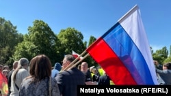 Прарасейскія актывісты ў Варшаве, архіўны здымак