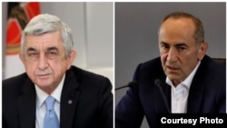 Armenia- Former Presidents Serzh Sarkisian and Robert Kocharian.