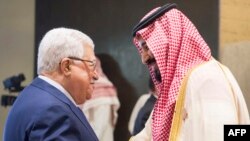  محمد بن سلمان و محمود عباس (عکس از آرشیو)