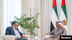 محمد بنزاید بنسلطان آلنهیان و علی شمخانی