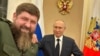 Глава Чечни Рамзан Кадыров и президент России Владимир Путин. Архивное фото из телеграм-канала Кадырова