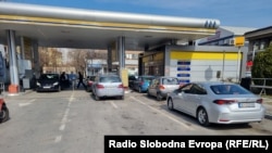 Илустративна фотографија/ Бензинска пумпа во центарот на Скопје