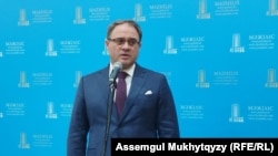 Роман Василенко, заместитель министра иностранных дел Казахстана. Астана, 23 ноября 2022 года