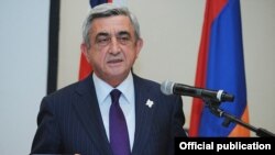 Армян президенти Серж Саркисян. 