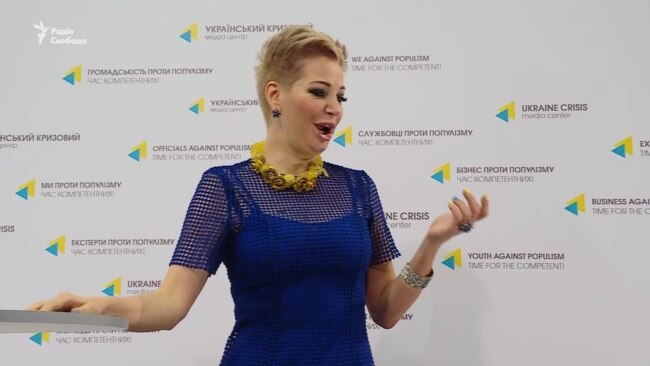 Вдова Вороненкова презентувала благодійний фонд у Києві