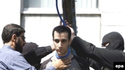 سياست اعدام در جمهوری اسلامی همواره مورد انتقاد گروه های حقوق بشری در جهان بوده است.(عکس: EPA)