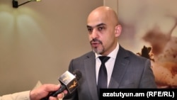 Депутат Верховной рады Украины Мустафа Найем беседует с Радио Азатутюн, Ереван, 2 мая 2019 г. 