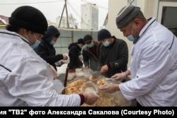 Плов для томских врачей