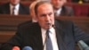 Armenia - Opposition leader Levon Ter-Petrosian addresses a congress of the Armenian Pan-National Movement (HHSh) in Yerevan, 22Dec2012.