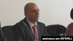 Վանաձորի ավագանու նորընտիր փոխքաղաքապետ Արկադի Փելեշյան, 21-ը նոյեմբերի, 2017 թ․ 