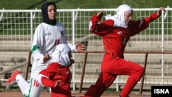 فوتبال بانوان ایران(عکس:ایسنا)