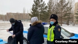 Задержание независимого наблюдателя Ролана Мухитжана в Нур-Султане. 10 января 2021 года.