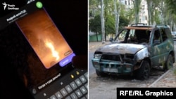 "Эркин Европа/Азаттык" радиосунун украин кызматы - Радио Свободанын журналисттери орус атайын кызматтары украиндерди (анын ичинде балдарды) жалдап, украиналык аскерлердин машинелерин жардырып жатканын иликтеп чыккан. 
