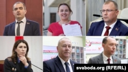Патэнцыйныя кандыдаты ў прэзыдэнты Беларусі. Каляж