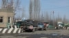 Пограничный пункт в Кадамжайском районе, 25 января 2013 года.