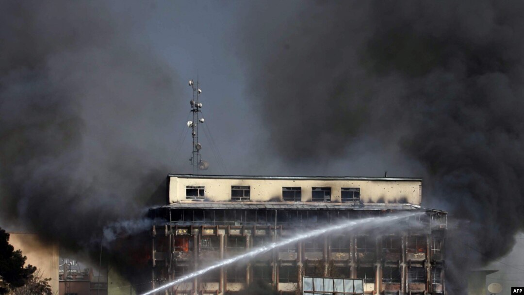 The site of the current talks, Kabul's Serena Hotel, was the scene of a militant attack in January.
