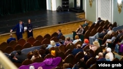 Министр урынбасарлары Юлия Әдһәмова һәм Ленар Хәкимҗанов иҗат төркеме белән очраша, 5 сентябрь 2019