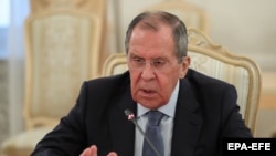 Министр иностранных дел России Сергей Лавров (архив)
