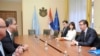 Premijer Aleksandar Vučić i glavni haški tužilac Serž Bramerc u Beogradu, 25. maja