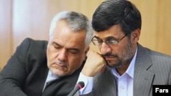 محمود احمدی‌نژاد و محمدرضا رحیمی