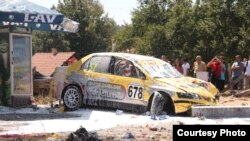 Auto kojim je ubijeno troje posetilaca trke na Tari