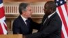 Antony Blinken és David Lammy a brit fővárosban 2024. szeptember 10-én