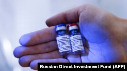 Российская вакцина от коронавируса, разработанная исследовательским центром эпидемиологии и микробиологии имени Гамалеи.