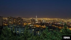 نمایی از شهر تهران