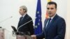 Премиерот Зоран Заев со еврокомесарот за проширување Јоханес Хан 