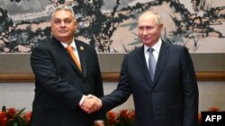 Виктор Орбан и Владимир Путин