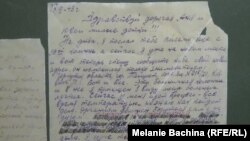 Письма узника ГУЛАГа, представленные на выставке в Томске.