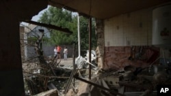 Будинок пошкоджений у Нікополі унаслідок російського обстрілу, Дніпропетровська область, 22 серпня 2022 року. Фото ілюстративне