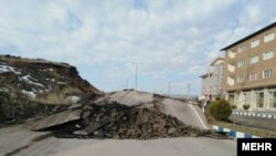 Iran: Landslide near Tehran: کن و سولقان