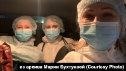 Красноярские волонтёры, развозящие врачей по вызовам