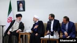 مقام‌های عالی دولت روحانی در دیدار با آیت‌الله خامنه‌ای