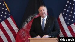 وزیر خارجه آمریکا ابراز امیدواری کرد که تا اول ماه سپتامبر توافقی با طالبان افغانستان برای صلح در این کشور حاصل شود