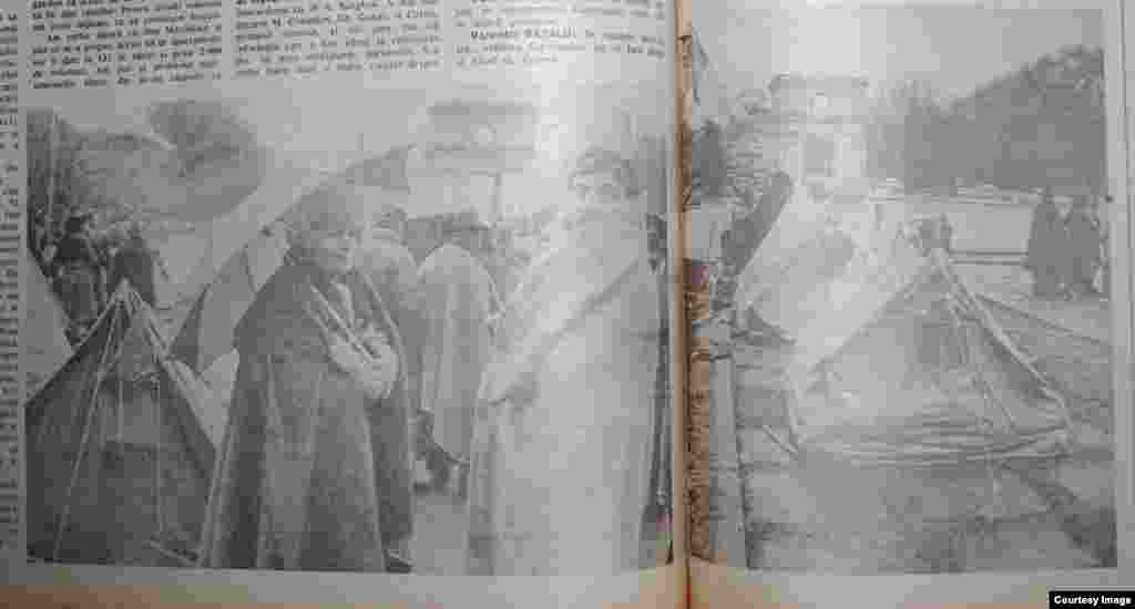 "Ţara", 6 aprilie 1993, protest non-stop al voluntarilor din războiul de la Nistru