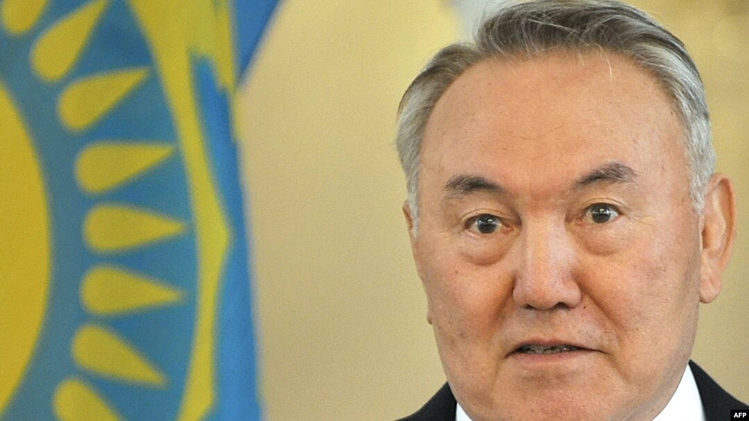 Kazakh President Nursultan Nazarbaev 
