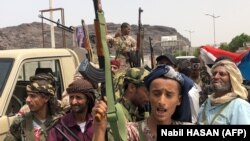 تصویری از جداییطلبان جنوب یمن در بندر عدن