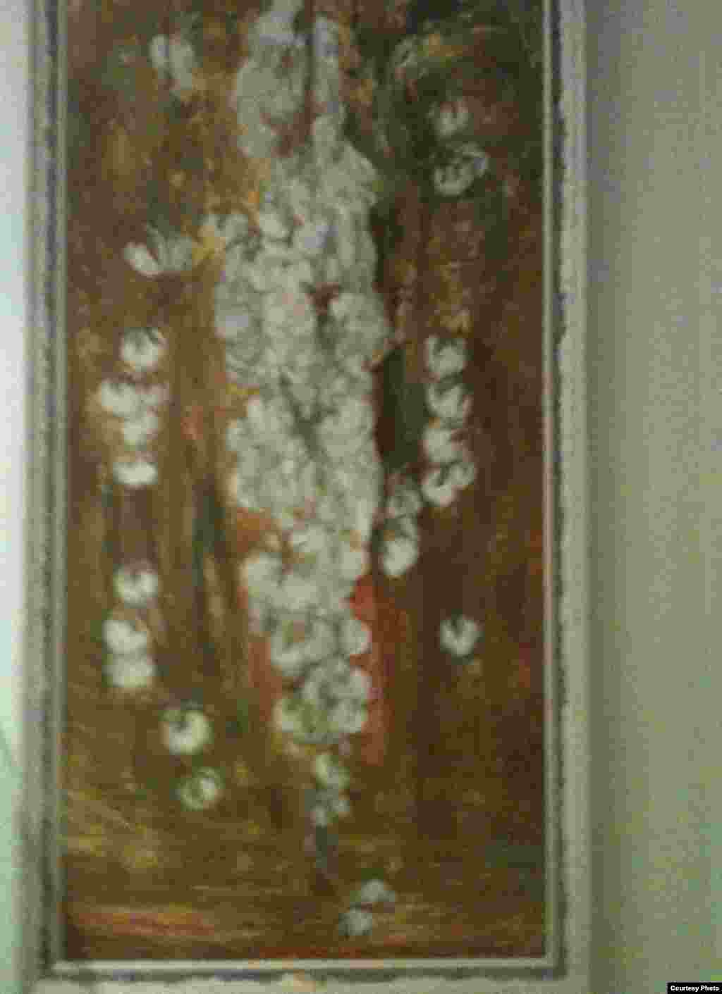 Рузи Чориев (1931-2004) салған мақтаның суреті. 