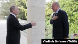 Режеп Эрдоган Сочиде Владимир Путиндин мейманы болду. 2021-жыл, 29-сентябрь.
