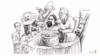 اسماعیل خویی و مهمانانش/ طرح از توکا نیستانی