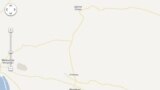 Часть карты Мангистауской области с указанием Актау, Жанаозена и станции Шетпе. 
