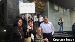 نسرین ستوده، محمد ملکی، محمد نوری‌زاد در برابر کانون وکلای دادگستری مرکز