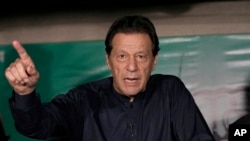 عمران خان صدراعظم سابق و رهبر حزب تحریک انصاف پاکستان